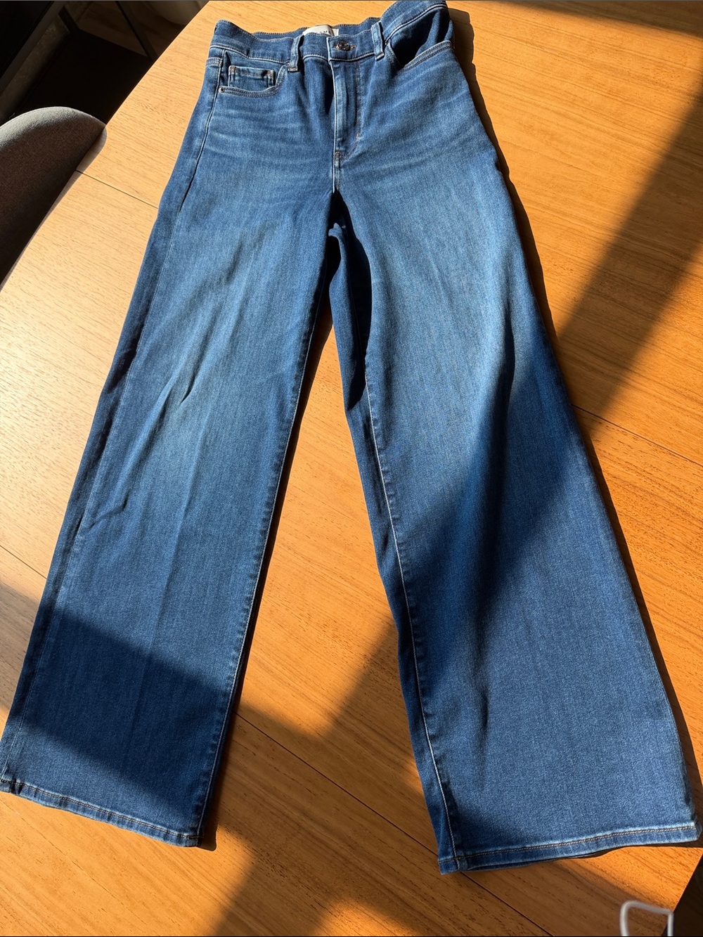 NWOT Women's Frame Le Slim Palazzo Jeans - Blue